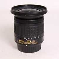 Used Nikon AF-P DX Nikkor 10-20mm f/4.5-5.6G VR Ultra Wide Angle Zoom Lens