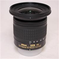 Used Nikon AF-P DX Nikkor 10-20mm f/4.5-5.6G VR Ultra Wide Angle Zoom Lens