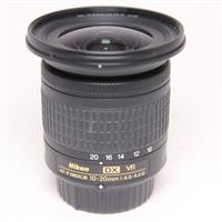 Used Nikon AF-P DX Nikkor 10-20mm f/4.5-5.6G VR Ultra Wide Angle Zoom Lens
