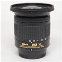Used Nikon AF-P DX Nikkor 10-20mm f/4.5-5.6G VR Ultra Wide Angle Zoom Lens