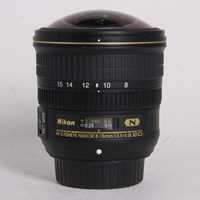 Used Nikon AF-S Fisheye Nikkor 8-15mm f/3.5-4.5E ED Lens
