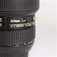 Used Nikon AF-S Nikkor 14-24mm f/2.8G ED Ultra Wide Angle Zoom Lens