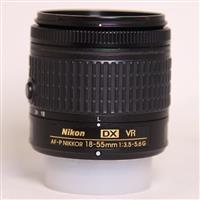 Used Nikon AF-P DX Nikkor 18-55mm f/3.5-5.6G VR Zoom Lens