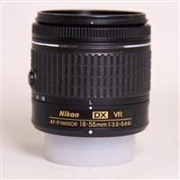 Used Nikon AF-P DX Nikkor 18-55mm f/3.5-5.6G VR Zoom Lens