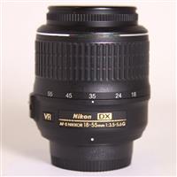 Used Nikon AF-S DX 18-55mm f3.5-5.6G VR