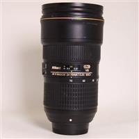 Used Nikon AF-S Nikkor 24-70mm f/2.8E ED VR Standard Zoom Lens