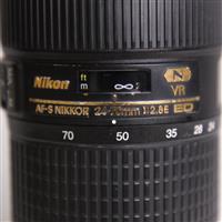 Used Nikon AF-S Nikkor 24-70mm f/2.8E ED VR Standard Zoom Lens