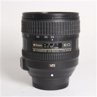 Used Nikon AF-S Nikkor 24-85mm f/3.5-4.5G ED VR Zoom Lens