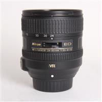 Used Nikon AF-S Nikkor 24-85mm f/3.5-4.5G ED VR Zoom Lens