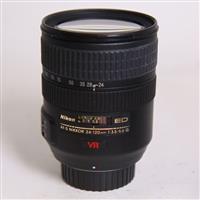 Used Nikon AF-S Nikkor 24-120mm f/4G ED VR Zoom Lens