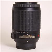 Used Nikon AF-S DX 55-200mm f/4-5.6G ED VR Digital SLR Lens