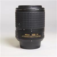 Used Nikon 55-200mm lens f/4-5.6G ED VRII