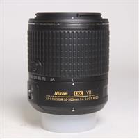 Used Nikon 55-200mm lens f/4-5.6G ED VRII