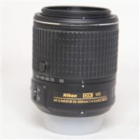 Used Nikon 55-200mm lens f/4-5.6G ED VRII