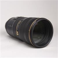 Used Nikon AF-S NIKKOR 70-200mm f/2.8G ED VR II DSLR Lens