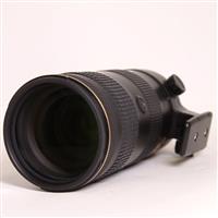 Used Nikon AF-S Nikkor 70-200mm f/2.8E FL ED VR Telephoto Zoom Lens