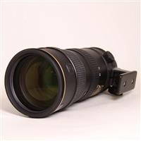 Used Nikon AF-S Nikkor 70-200mm f/2.8E FL ED VR Telephoto Zoom Lens