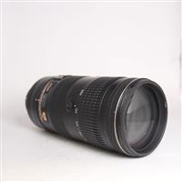 Used Nikon AF-S Nikkor 70-200mm f/2.8E FL ED VR Telephoto Zoom Lens