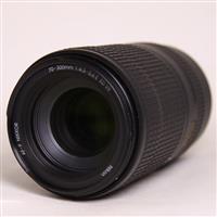 Used Nikon AF-P Nikkor 70-300mm f/4.5-5.6E ED VR Super Telephoto Lens