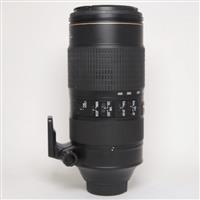 Used Nikon AF-S Nikkor 80-400mm f/4.5-5.6G ED VR Super Telephoto Lens