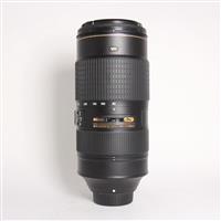 Used Nikon AF-S Nikkor 80-400mm f/4.5-5.6G ED VR Super Telephoto Lens