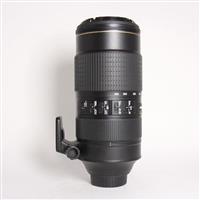 Used Nikon AF-S Nikkor 80-400mm f/4.5-5.6G ED VR Super Telephoto Lens