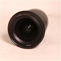 Used Nikon Z 20mm f/1.8 S Ultra Wide Angle Prime Lens