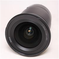 Used Nikon Z 20mm f/1.8 S Ultra Wide Angle Prime Lens