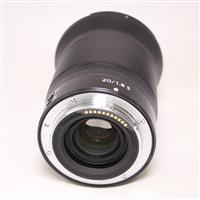 Used Nikon Z 20mm f/1.8 S Ultra Wide Angle Prime Lens