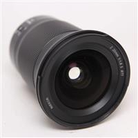Used Nikon Z 20mm f/1.8 S Ultra Wide Angle Prime Lens