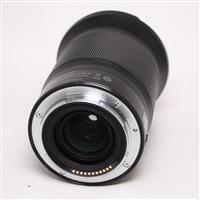 Used Nikon Z 20mm f/1.8 S Ultra Wide Angle Prime Lens