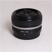 Used Nikon 28mm f/2.8 SE Z mount lens