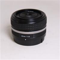 Used Nikon 28mm f/2.8 SE Z mount lens