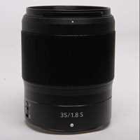 Used Nikon 35mm f/1.8 S Z mount lens