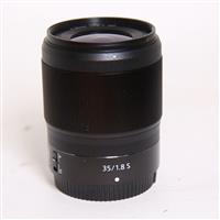 Used Nikon 35mm f/1.8 S Z mount lens