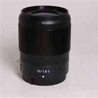 Used Nikon 35mm f/1.8 S Z mount lens