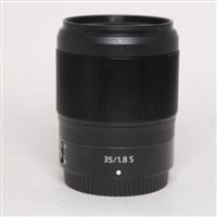 Used Nikon 35mm f/1.8 S Z mount lens
