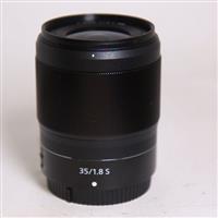 Used Nikon 35mm f/1.8 S Z mount lens