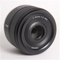 Used Nikon Z 40mm f/2 SE Z-Mount Lens