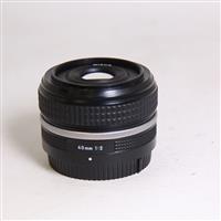 Used Nikon Z 40mm f/2 SE Z-Mount Lens