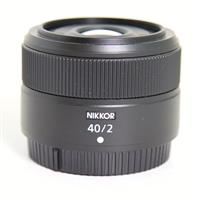 Used Nikon Z 40mm f/2 Lens