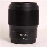Used Nikon 50mm f/1.8 S Z Mount Lens