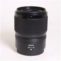 Used Nikon Z 50mm f/1.4 Lens