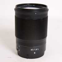 Used Nikon Z 85mm f/1.8 S Lens