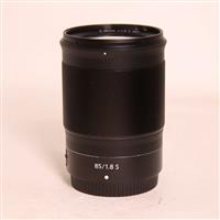 Used Nikon Z 85mm f/1.8 S Lens