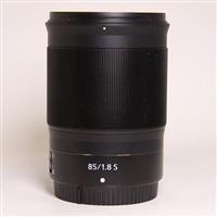 Used Nikon Z 85mm f/1.8 S Lens