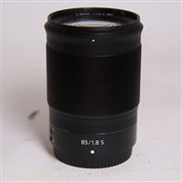 Used Nikon Z 85mm f/1.8 S Lens