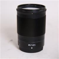 Used Nikon Z 85mm f/1.8 S Lens