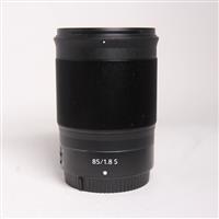 Used Nikon Z 85mm f/1.8 S Lens