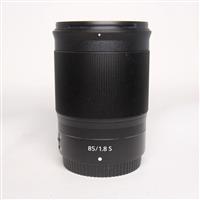 Used Nikon Z 85mm f/1.8 S Lens